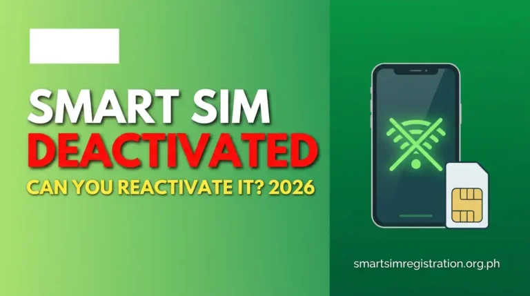 Smart SIM Deactivated: Can You Still Reactivate It? (The Real Answer)